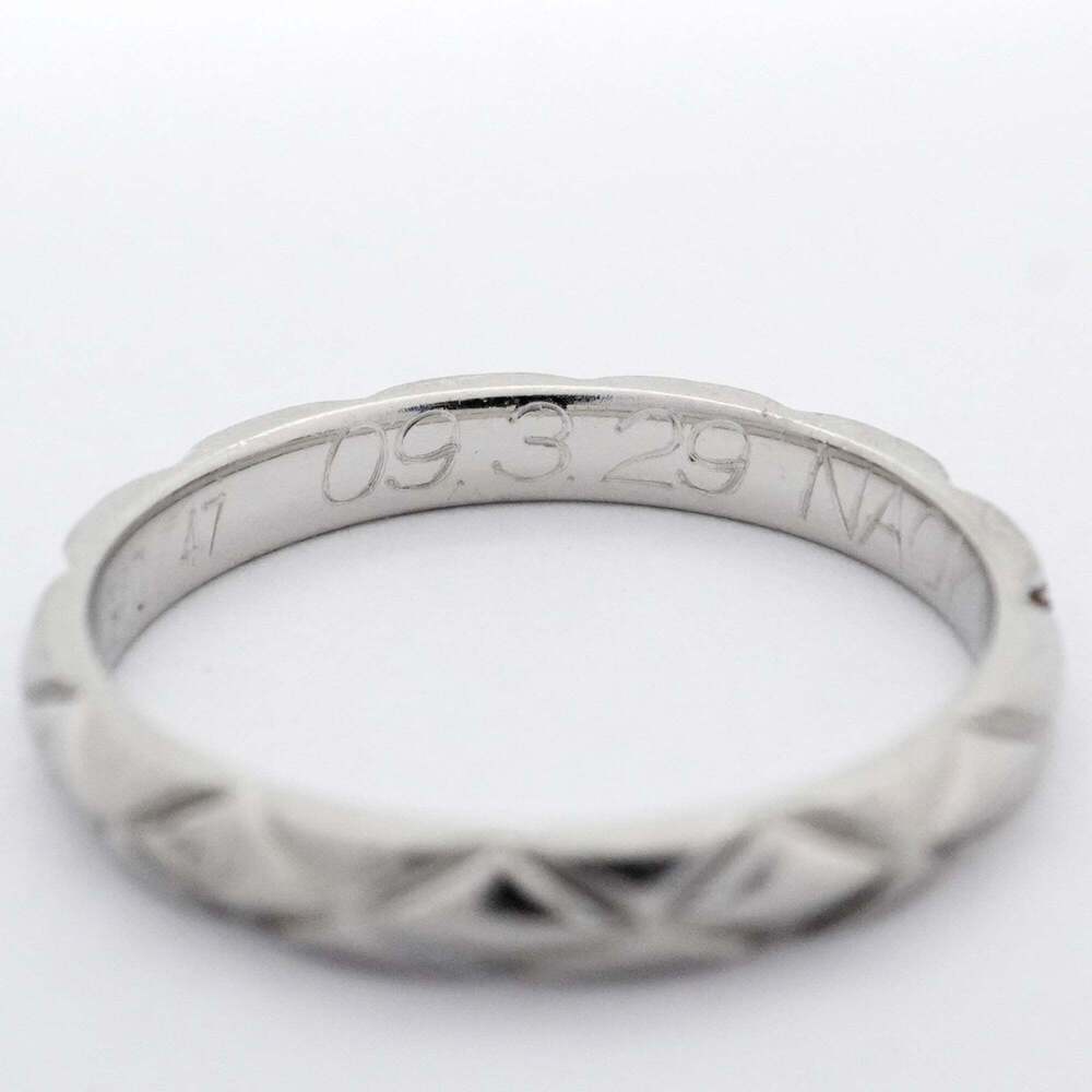 CHANEL Silver Diamond Ring - Picture 6 of 11